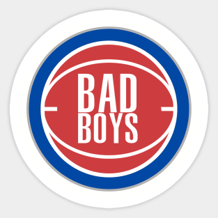 Detroit Bad Boys Sticker